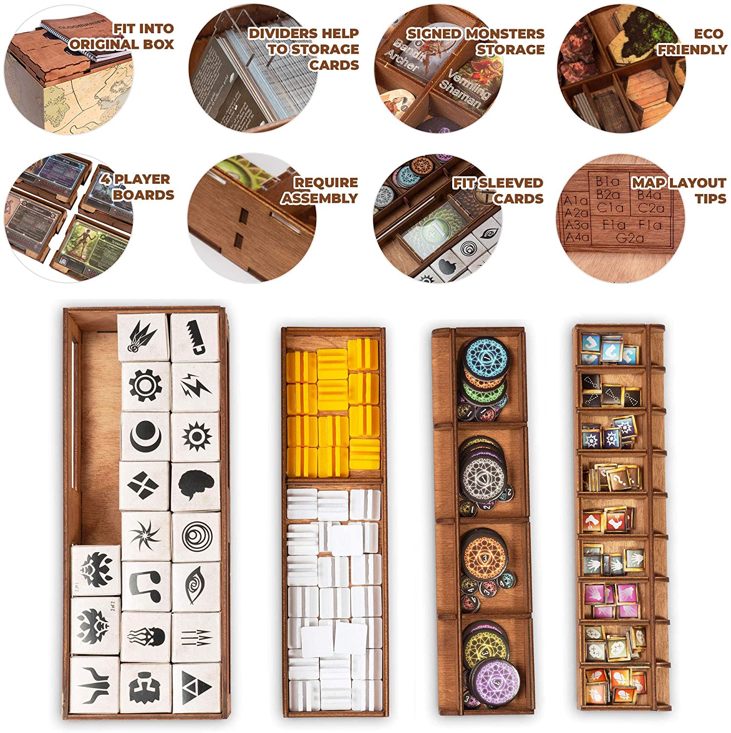How to store Gloomhaven board game