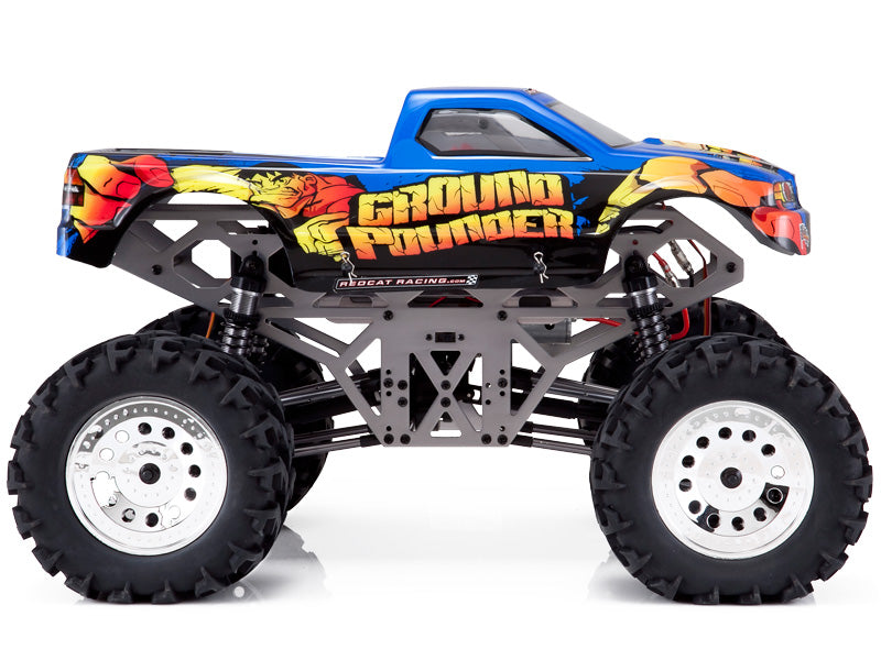 RedCat Ground Pounder RC Monster Truck - 1:10 Szczotkowana elektryczna ciezarowka