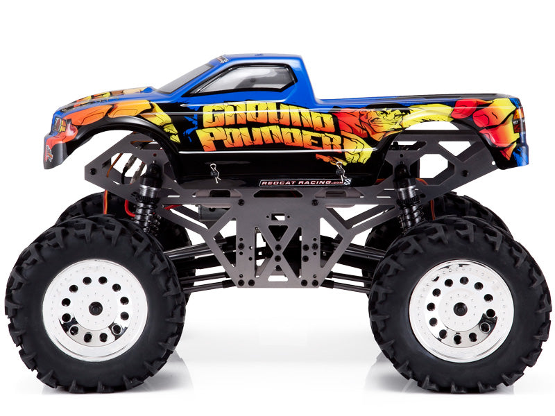 RedCat Ground Pounder RC Monster Truck - 1:10 Szczotkowana elektryczna ciezarowka