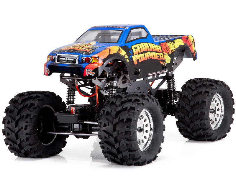 RedCat Ground Pounder RC Monster Truck - 1:10 Szczotkowana elektryczna ciezarowka