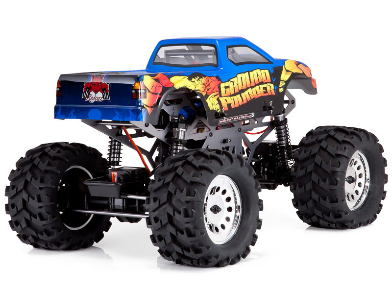 RedCat Ground Pounder RC Monster Truck - 1:10 Szczotkowana elektryczna ciezarowka