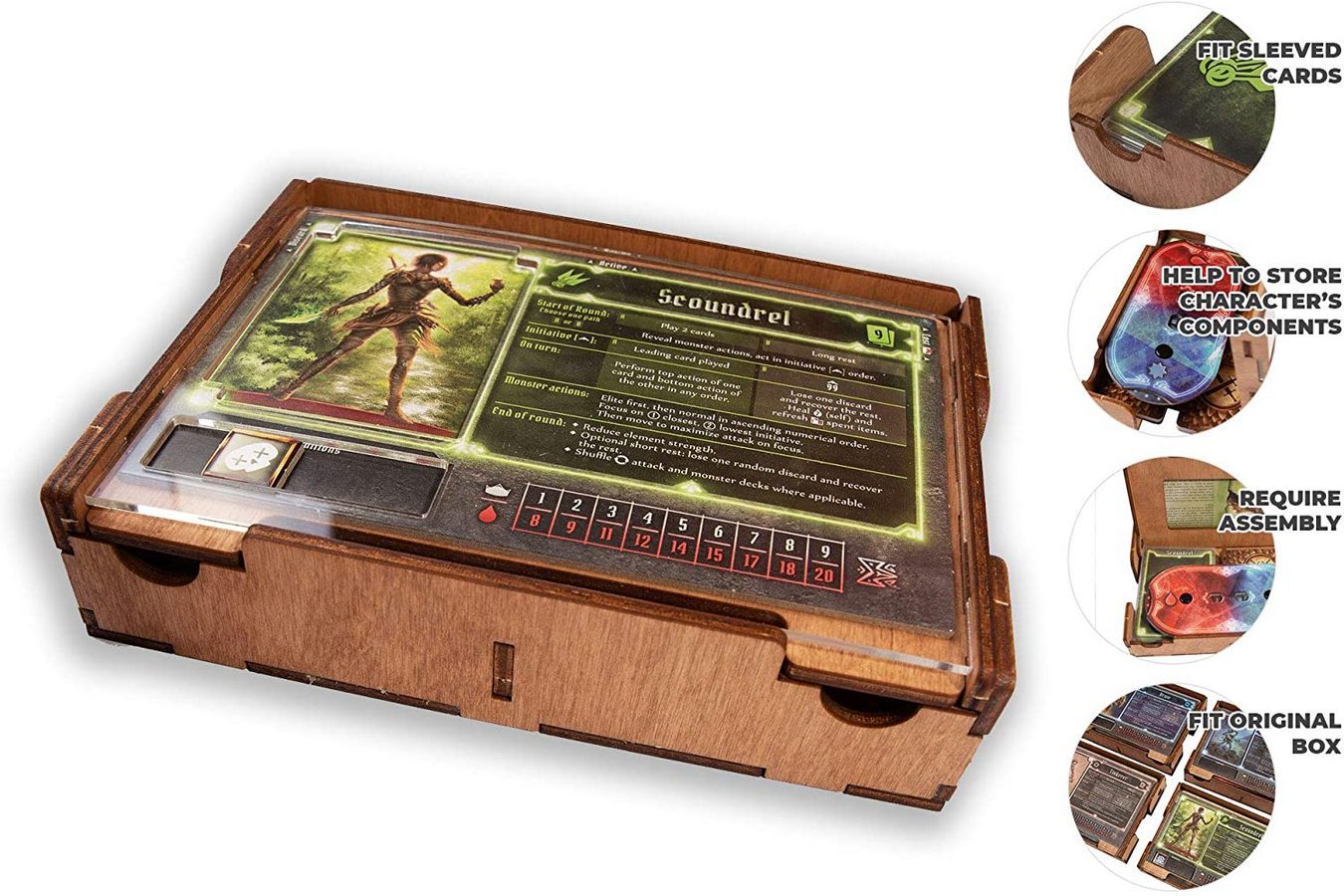 DIY Gloomhaven player box