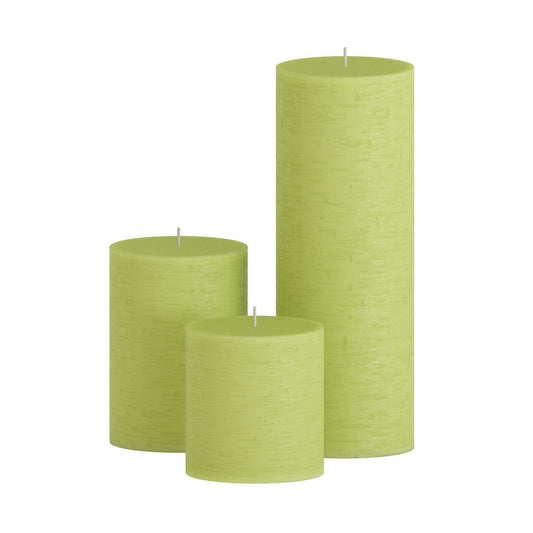 CANDWAX Olive Pillar Mix - 3 cale, 4 cale i 8 cali
